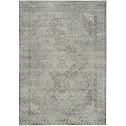 Safavieh Traditional Indoor Woven Area Rug, Vintage Collection, VTG159, in Silver, 160 X 229 cm