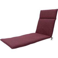 Madison - Ligbedkussen Bordeaux canvas eco+ - Ca. 190x60 cm