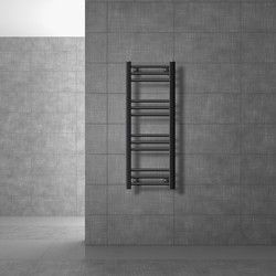 Badkamerradiator Sahara 300x800 mm antraciet recht met zijaansluiting