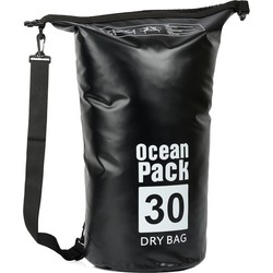 Decopatent® Waterdichte Tas - Dry bag - 30L - Ocean Pack - Dry Sack - Survival Outdoor Rugzak - Drybags - Boottas - Zeiltas -Zwart