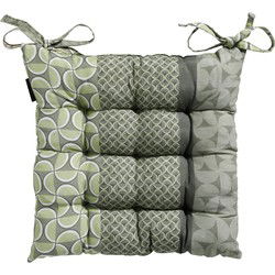 Madison Toscane Kussen - Pasa Green - 46x46 - Groen