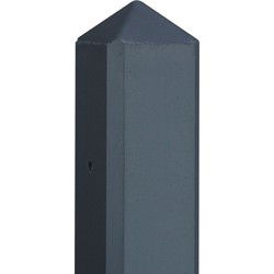 Berton paal Geul gecoat tussenmodel met kabeldoorvoer 280 cm Tuindeco