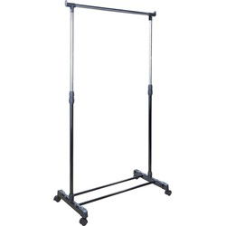 Kledingrek - verstelbaar - verrijdbaar - mobiele kapstok - 100x170 cm - Kledingrekken