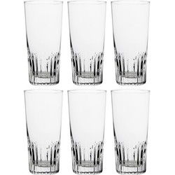 Cosy & Trendy vaasjes bierglazen - 330 ml - 6x Stuks - Bierglazen - Bierglazen