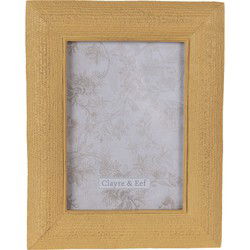Clayre & Eef Fotolijst Goudkleurig Kunststof