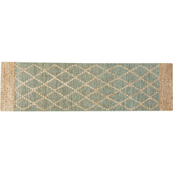 Beliani TELLIKAYA - Laagpolig-Beige-Jute