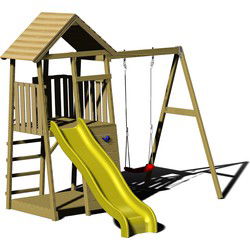 Wendi Toys Speelhuis Bij met Glijbaan - WTJ3 - 270x270x280 cm