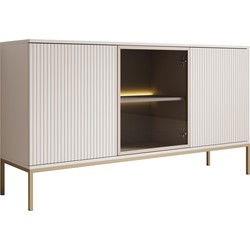 Meubella - Legend - Dressoir - Beige - 153x39x83 cm