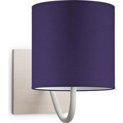 wandlamp beach bling Ø 16 cm - paars