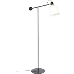 Zuiver Skala Vloerlamp/ Staande lamp Zwart/ Wit