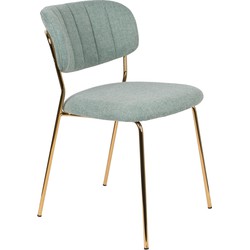 ANLI STYLE Chair Jolien Gold/Light Green