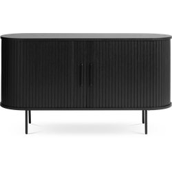 Lenn houten sideboard zwart - 140 x 45 cm