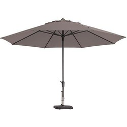 Stokparasol Timor luxe 400 cm Polyester taupe zonwering