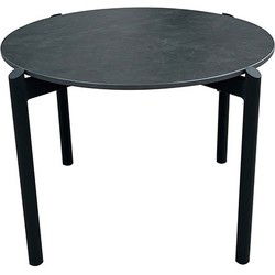Castle Rock lounge tafel midnight grey dia. 67 cm