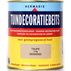 Tuindecoratiebeits 716 taupe 750 ml