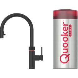 Quooker Flex met COMBI+ boiler 3-in-1-kraan Zwart