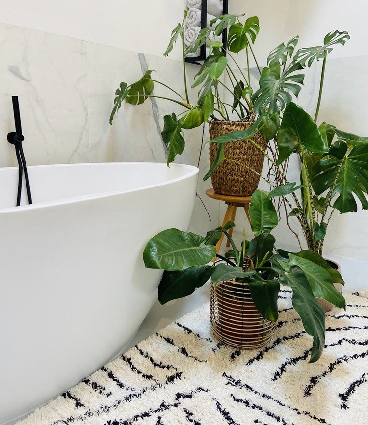 badkamer-met-planten