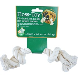 Floss-toy wit klein