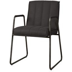 Tower living Santo armchair - fabric Miami 001 anthracite (uitlopend)