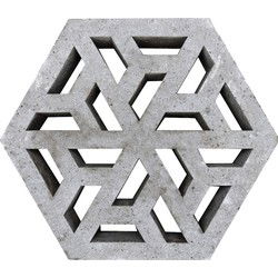 Minimaal 30! Oud Hollandse ECO-tegel 37,5x37,5x7cm grijs