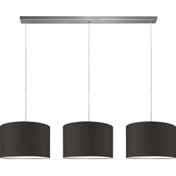 hanglamp beam 3 bling Ø 35 cm - bruin