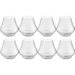 Royal Leerdam Whiskey glazen Artisan - 8x stuks - 290 ml - Whiskeyglazen