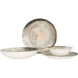 Rinart Serviesset (Large) - Obvara - 24 delig - 6 Personen - Porselein