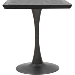 Riviera Maison Sherwood Bistro Table, 70x70 cm, black