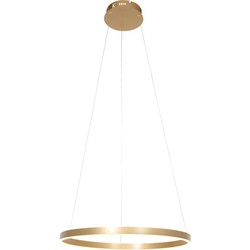 Steinhauer hanglamp Ringlux - goud - metaal - 60 cm - ingebouwde LED-module - 3502GO