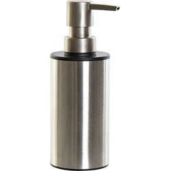 Zeeppompje/zeepdispenser zilver RVS 300 ml - Zeeppompjes