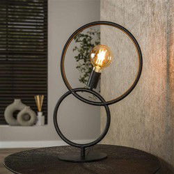Hoyz Collection - Tafellamp Loop 1-lichts - Artic Zwart