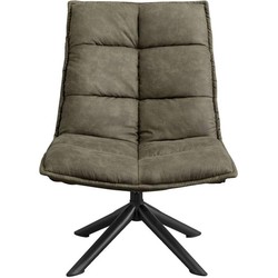 Fauteuil Lucas - Microleder Groen