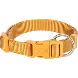 TRIXIE HALSBAND HOND PREMIUM CURRY GEEL 30-45X1,5 CM