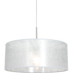 Strakke hanglamp Steinhauer Sparkled Light Staal