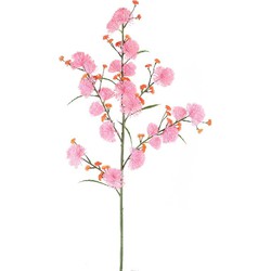 PTMD Kunstbloem Tuin - 60x45x108 cm - Kunststof - roze
