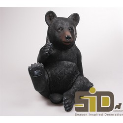 Zwarte beer staand h40 cm I