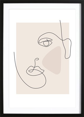 Abstract Face Vol.1 Poster (21x29,7cm) - 