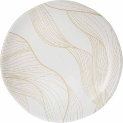 Riverdale - Dinerbord Viv print 2 wit 27cm Wit