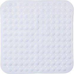 5Five Anti-slip mat - badkamer - douche/bad - wit - 54 x 54 cm - Badmatjes