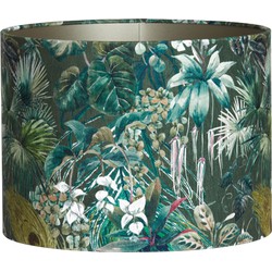 Light&living Kap cilinder 40-40-30 cm XENIA FLORA groen