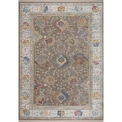 Vintage Garden Picasso Laagpolig Beige Multi - 140x200CM- 140x200 CM