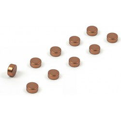 Trendform Magnetisch Steely - set van 10 stuks - koper