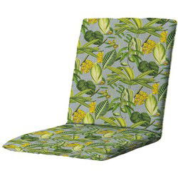 Stapelstoelkussen universeel outdoor 97x49 La grave grijs (4 stuks)