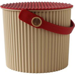 Hachiman Omnioutil Emmer Mini - Kameel/Rood