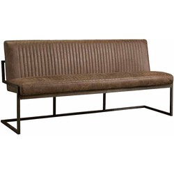 Tower living Ferro bench 155 - Savannah light brown 1049