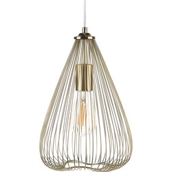 Beliani CONCA - Hanglamp-Goud-Metaal