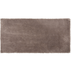 EVREN  - Shaggy vloerkleed - Lichtbruin - 80 x 150 cm - Polyester