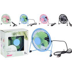 Ventilator dia 15 cm metaal 4 ass