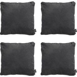 Madison -  Sierkussen Panama black - Ca. 60x60 cm - Set van 4