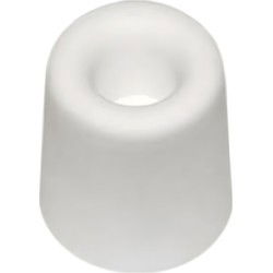 Deurbuffer rubber 35mm wit 2st